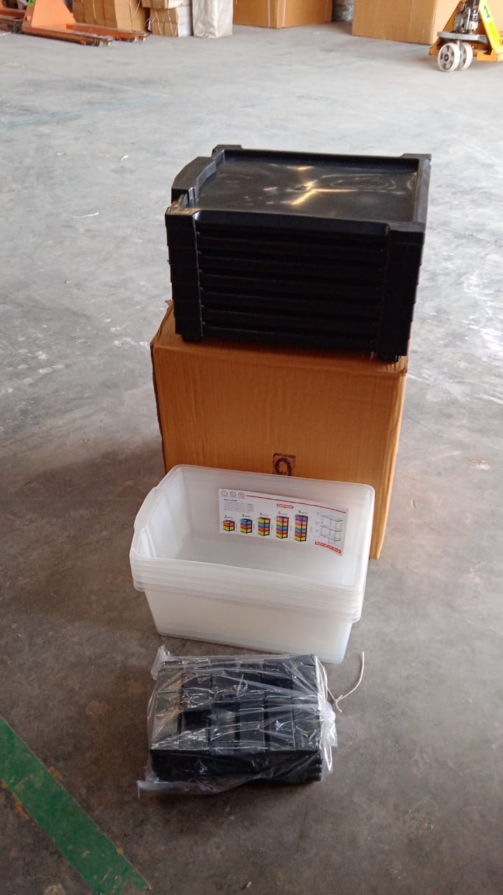 6-Layer Modular Plastic Drawer Storage Cabinet 6-Layer Modular Plastic Drawer Storage Cabinet